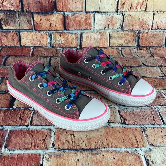 CONVERSE ALL-STAR LOWTOPS, JUNIORS/KIDS SIZE 13 - Picture 4 of 12